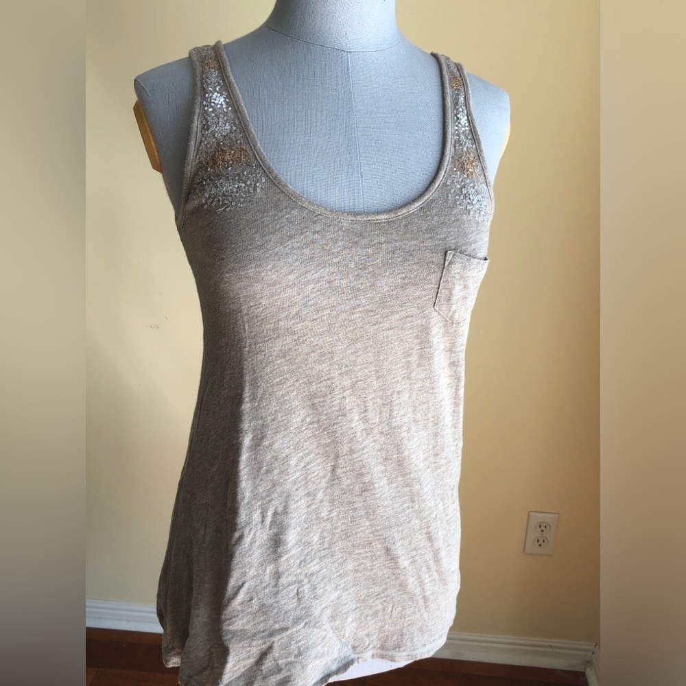 EUC American Eagle Outfitters Tank Top - Taupe